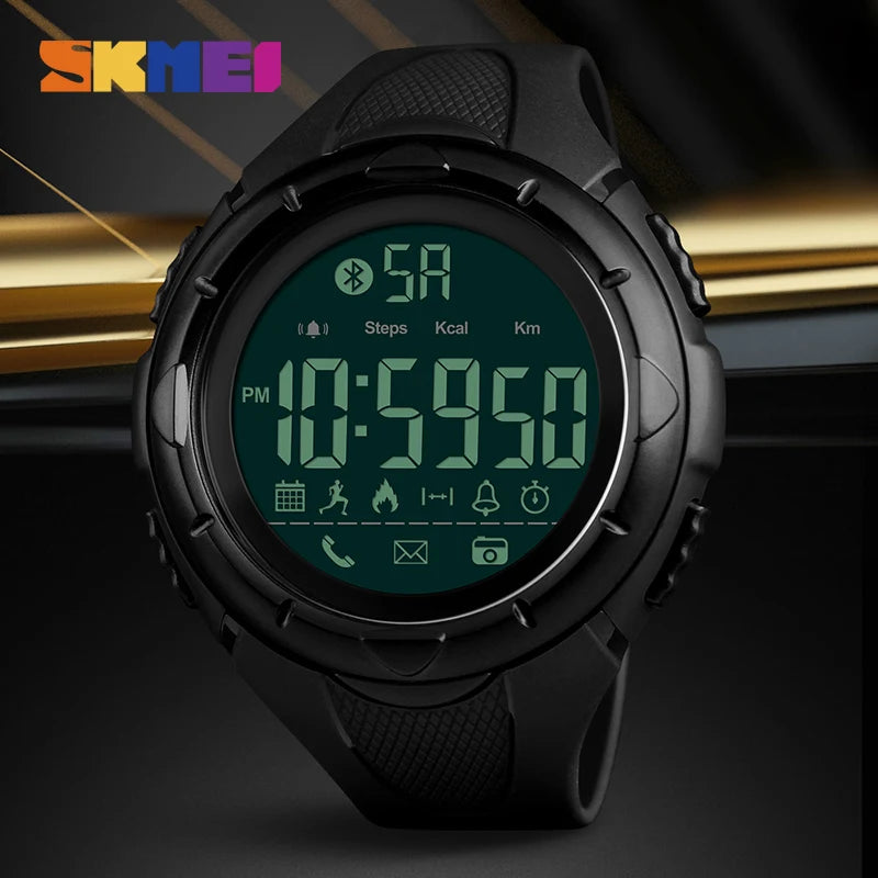 Fashion Sport 2019 New Smart  Men Watch Waterproof Pedometer Smartwatches Calorie Bluetooth Watch reloj hombre zk30 SKMEI