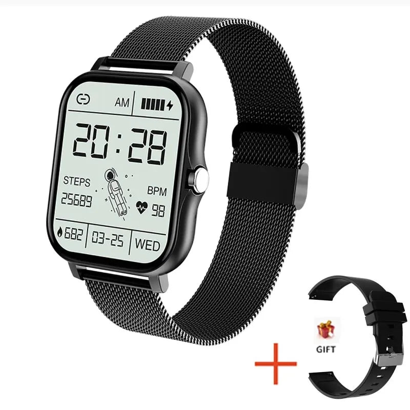 LIGE 2023 Smart Watch For Men Women Gift Full Touch Screen Sports Fitness Watches Bluetooth Calls Digital Smartwatch Wristwatch